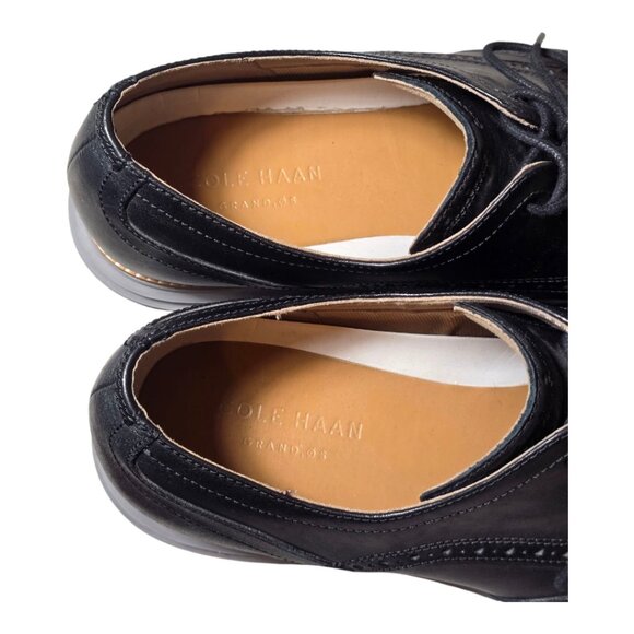 NWOT Black COLE HAAN Men\'s Grand .0S Wingtip Oxfords sz 11 main image 4